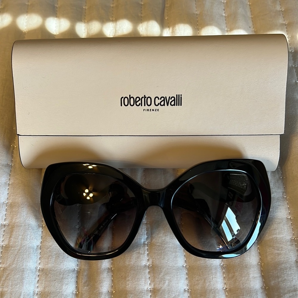 Roberto Cavalli Snake Sunglasses